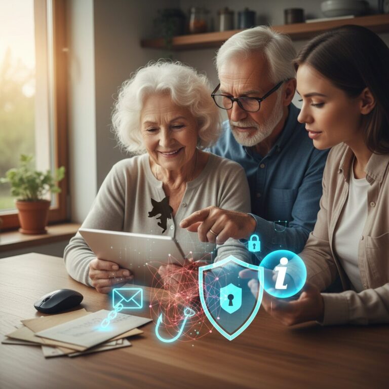 Digitálna bezpečnosť seniorov: Ako chrániť rodičov a starých rodičov pred online podvodmi