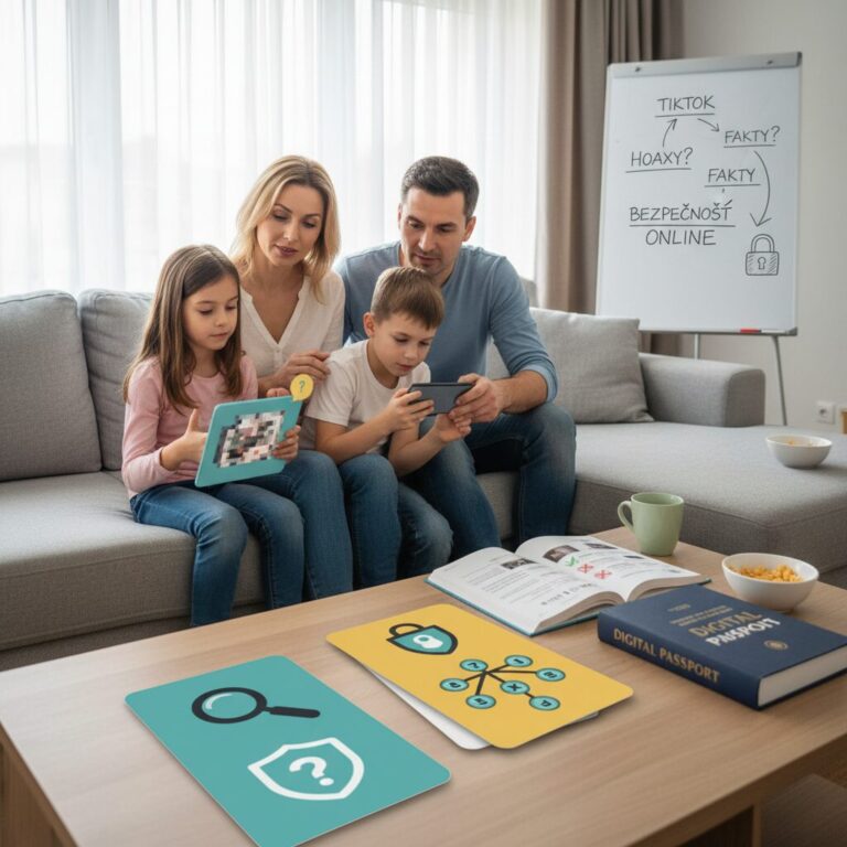 Mediálna výchova v rodine: Ako naučiť deti kritickému mysleniu v ére TikToku